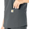 Force Essentials V-Ausschnitt-Krankenhausbluse für Damen
