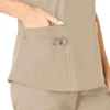 Force Essentials V-Ausschnitt-Krankenhausbluse für Damen