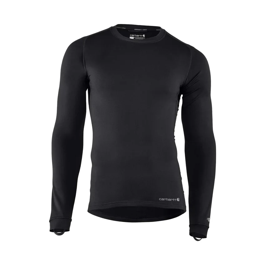Force Heavyweight Stretch-Unterhemd mit Sweatshirt-Ausschnitt