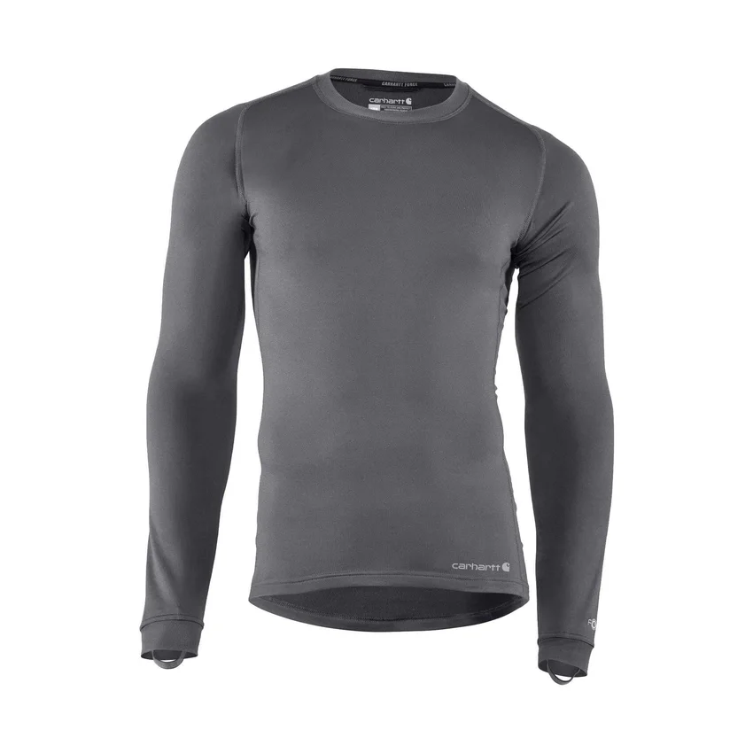 Force Heavyweight Stretch-Unterhemd mit Sweatshirt-Ausschnitt