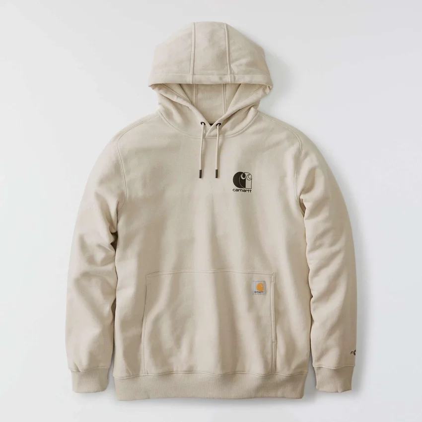 Force-Hoodie für Herren mit Logo und feuchtigkeitsableitender Funktion