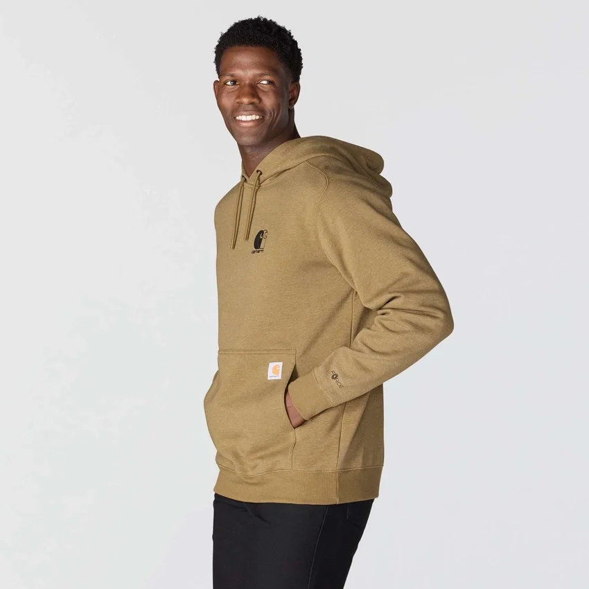 Force-Hoodie für Herren mit Logo und feuchtigkeitsableitender Funktion