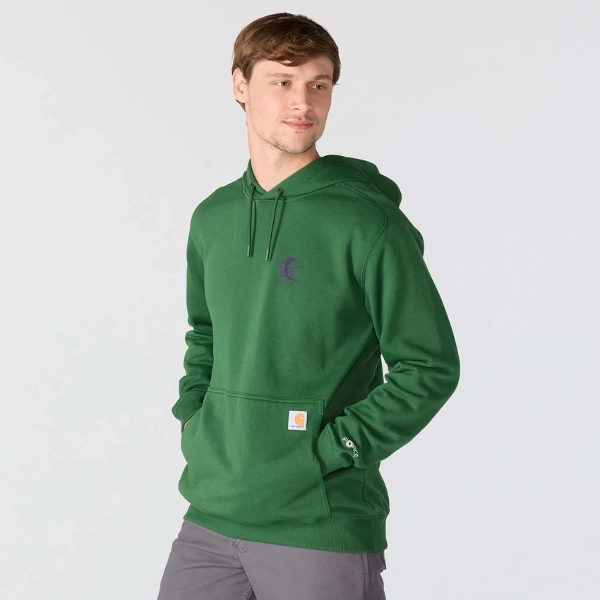 Force-Hoodie für Herren mit Logo und feuchtigkeitsableitender Funktion