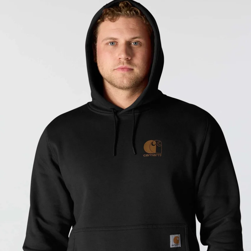 Force-Hoodie für Herren mit Logo und feuchtigkeitsableitender Funktion
