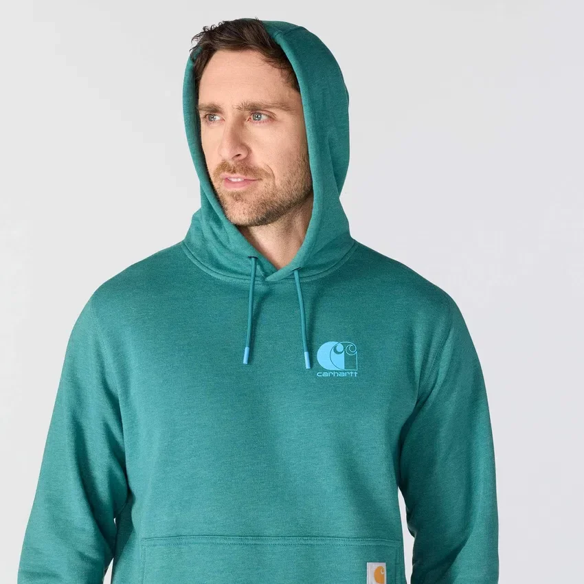 Force-Hoodie für Herren mit Logo und feuchtigkeitsableitender Funktion