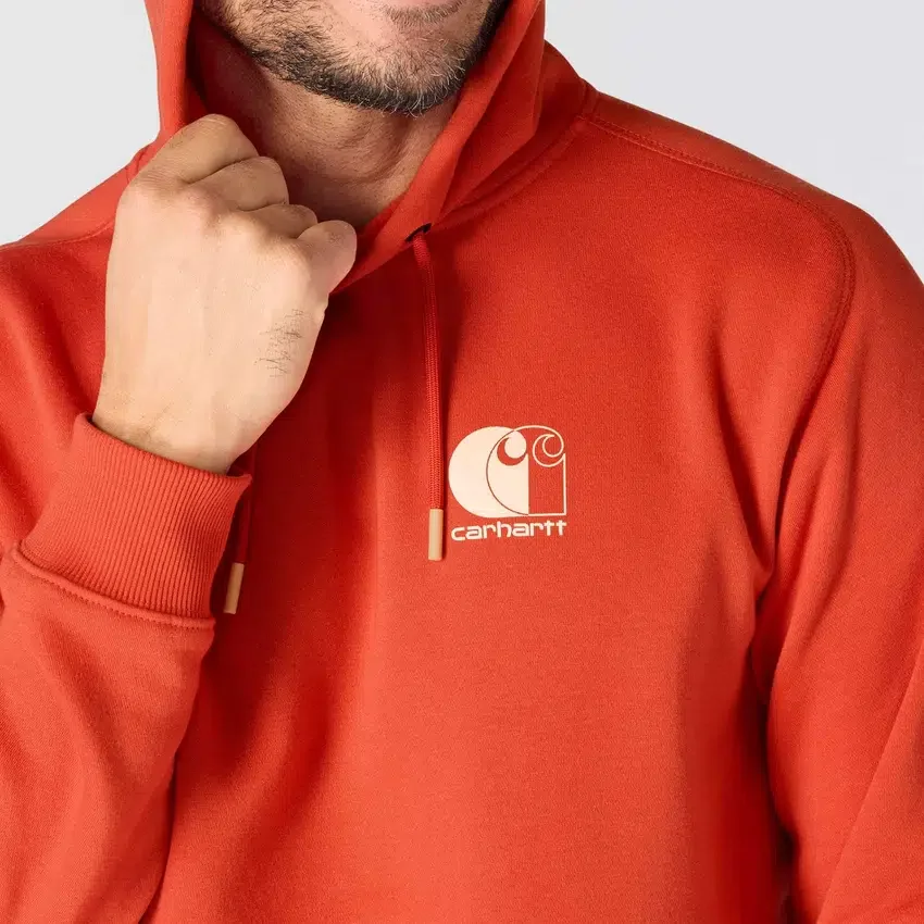 Force-Hoodie für Herren mit Logo und feuchtigkeitsableitender Funktion