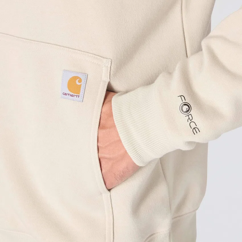 Force-Hoodie für Herren mit Logo und feuchtigkeitsableitender Funktion