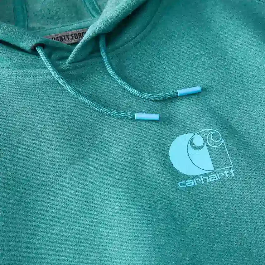 Force-Hoodie für Herren mit Logo und feuchtigkeitsableitender Funktion
