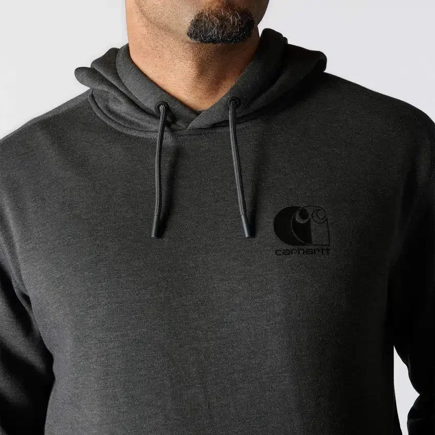 Force-Hoodie für Herren mit Logo und feuchtigkeitsableitender Funktion