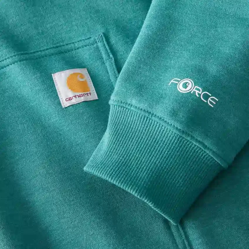 Force-Hoodie für Herren mit Logo und feuchtigkeitsableitender Funktion