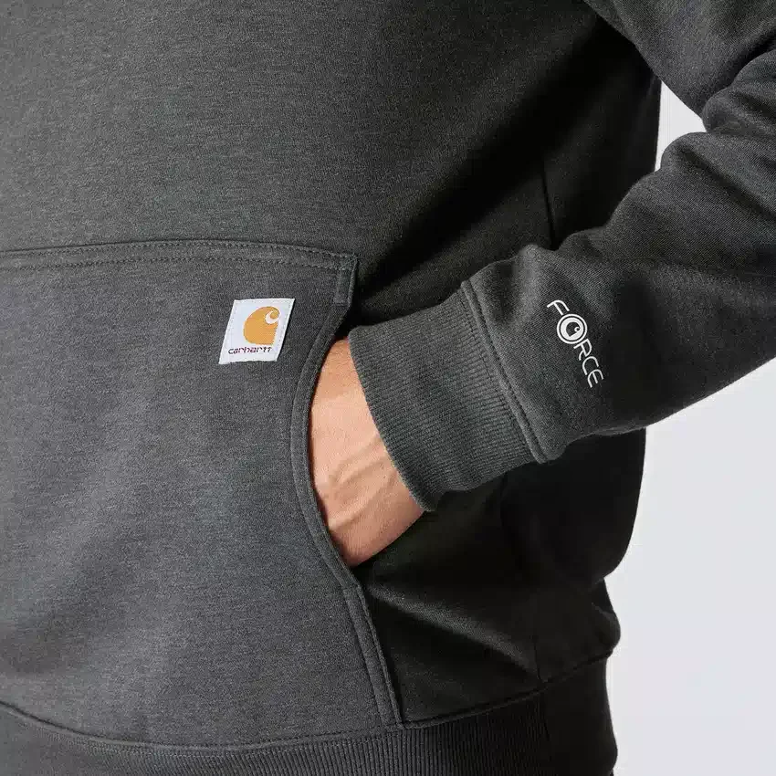 Force-Hoodie für Herren mit Logo und feuchtigkeitsableitender Funktion