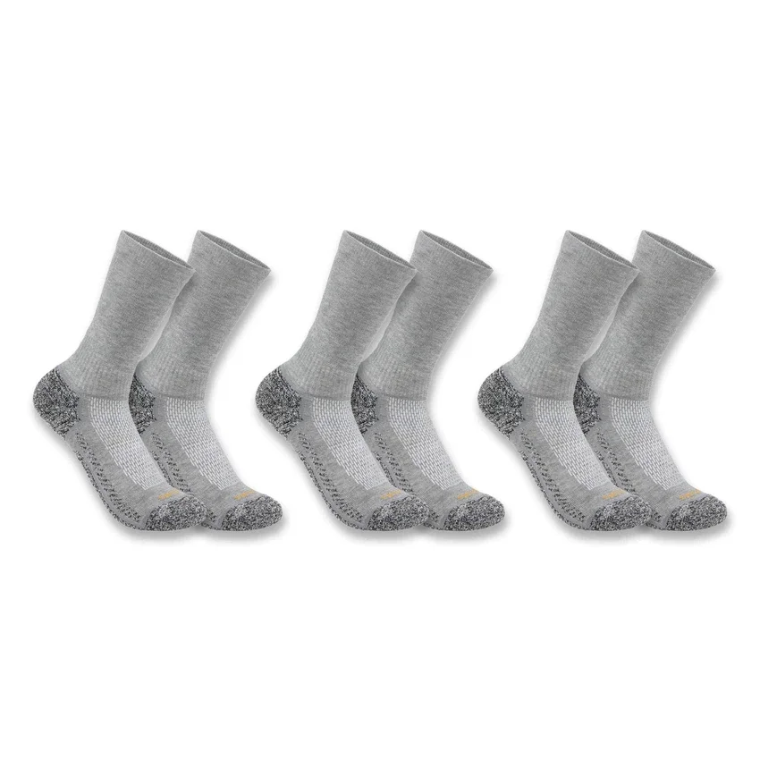 Force Midweight Crew-Socken für Damen, 3er-Pack