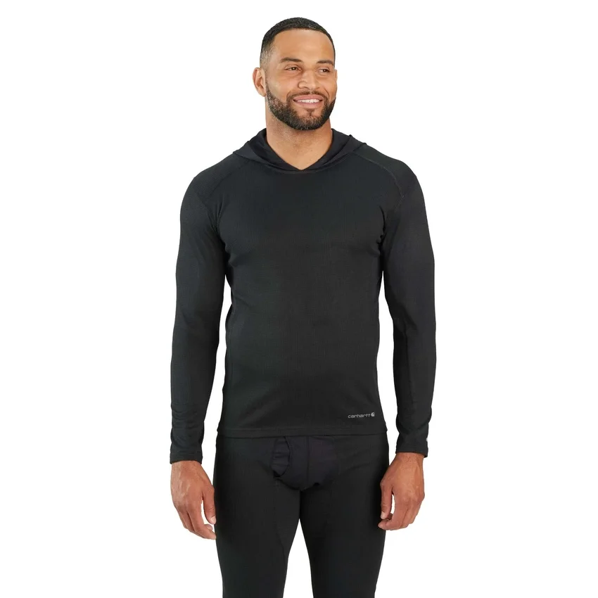 Force Midweight Micro-Grid Base Layer Hoodie