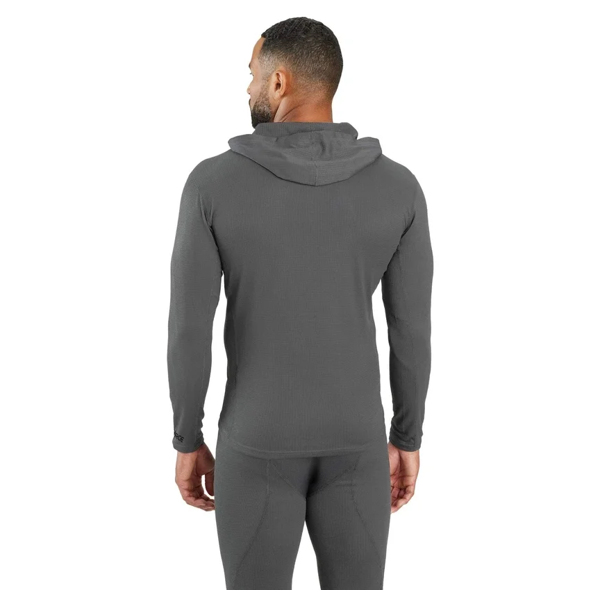 Force Midweight Micro-Grid Base Layer Hoodie