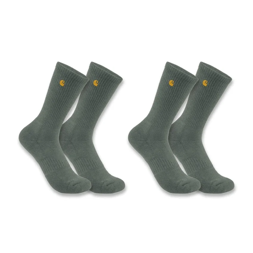 Force mittelschwere Crew-Socken, 2er-Pack
