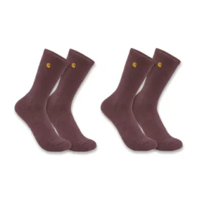 Force mittelschwere Crew-Socken, 2er-Pack