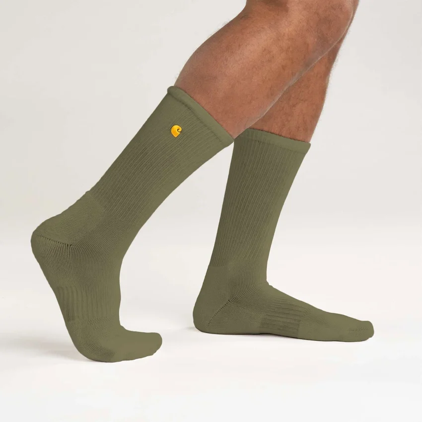 Force mittelschwere Crew-Socken, 2er-Pack