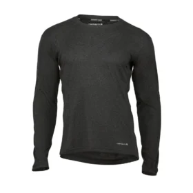 Force mittelschweres Stretch-Basisshirt mit Sweatshirt-Ausschnitt