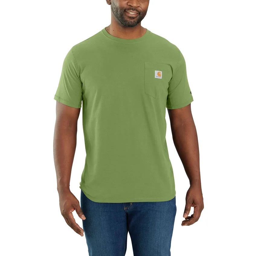 Force Relaxed Fit Hemd für Herren mit Feuchtigkeitstransport und Taschen