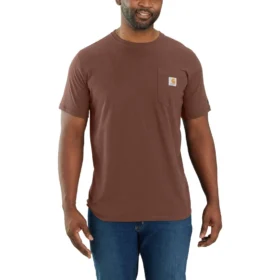 Force Relaxed Fit Hemd für Herren mit Feuchtigkeitstransport und Taschen