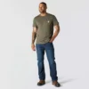 Force Relaxed Fit Hemd für Herren mit Feuchtigkeitstransport und Taschen
