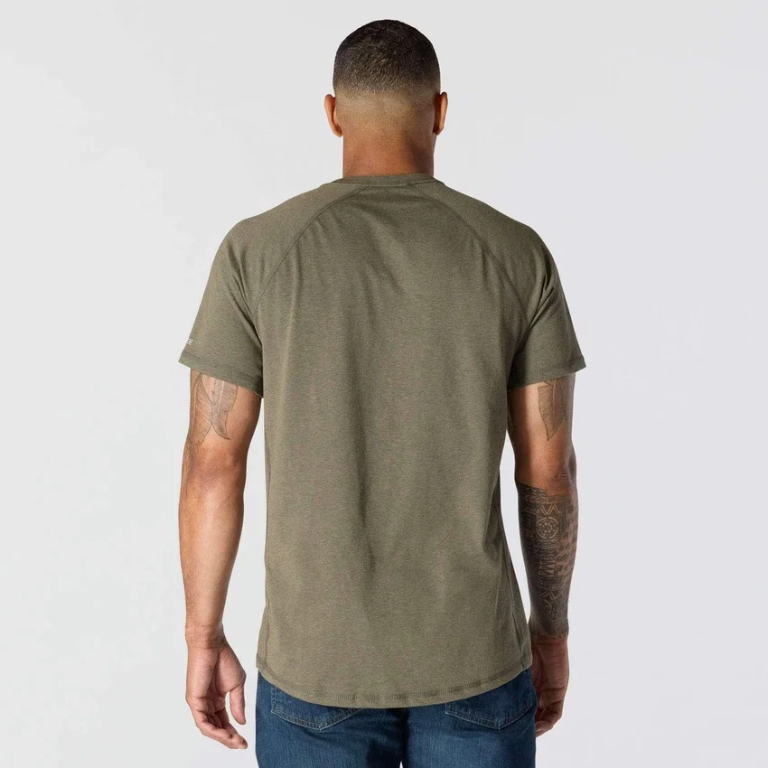 Force Relaxed Fit Hemd für Herren mit Feuchtigkeitstransport und Taschen