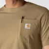 Force Relaxed Fit Hemd für Herren mit Feuchtigkeitstransport und Taschen