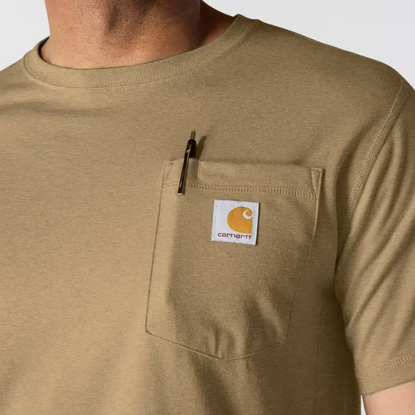 Force Relaxed Fit Hemd für Herren mit Feuchtigkeitstransport und Taschen