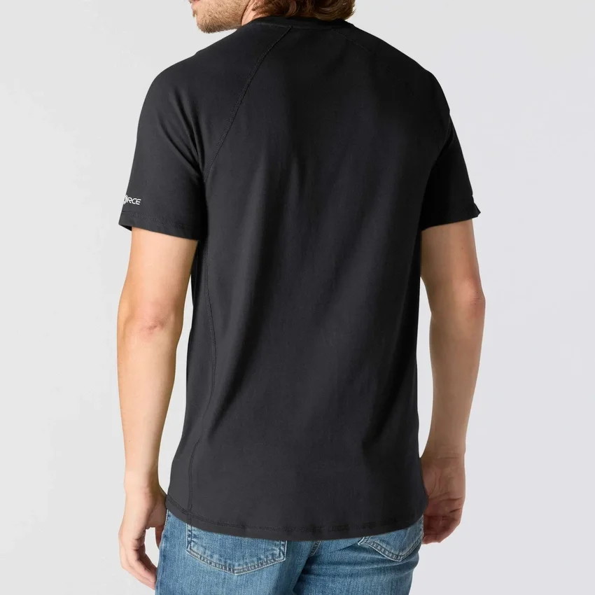 Force Relaxed Fit Hemd für Herren mit Feuchtigkeitstransport und Taschen