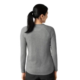 Force Sub-Scrubs meliertes Performance-Armlinge-T-Shirt für Damen