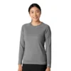 Force Sub-Scrubs meliertes Performance-Armlinge-T-Shirt für Damen