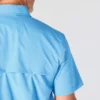 Force Sun Defender™ gewebtes Kurzarmhemd für Herren in lockerer Passform – Sonnenschutz-Hemden