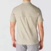 Force Sun Defender™ gewebtes Kurzarmhemd für Herren in lockerer Passform – Sonnenschutz-Hemden