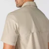 Force Sun Defender™ gewebtes Kurzarmhemd für Herren in lockerer Passform – Sonnenschutz-Hemden