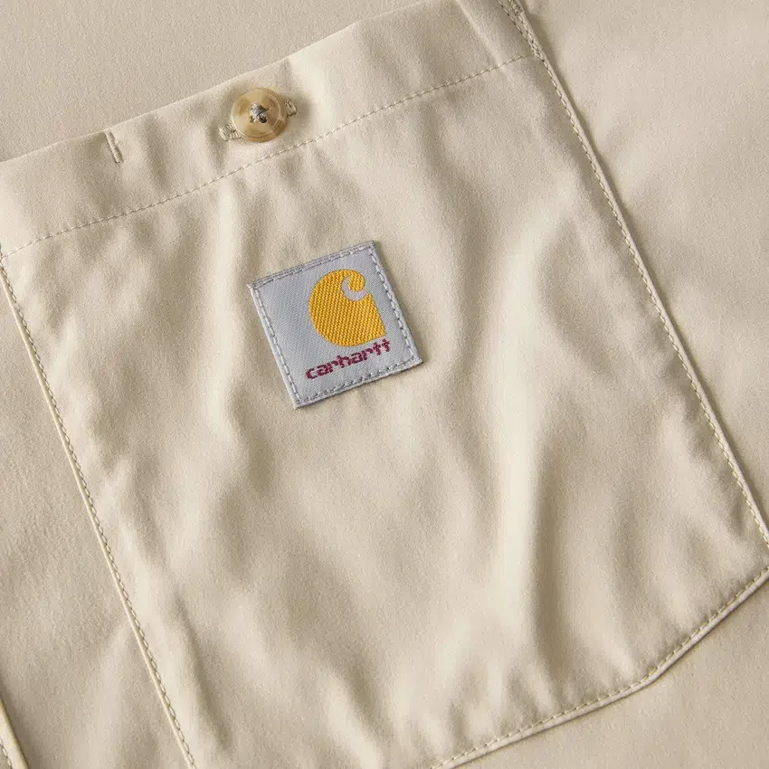 Force Sun Defender™ gewebtes Kurzarmhemd für Herren in lockerer Passform – Sonnenschutz-Hemden
