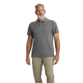 Force Sun Defender™ Herren-Polohemd mit Logo in lockerer Passform – Sonnenschutz-Hemden