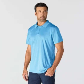 Force Sun Defender™ Herren-Polohemd mit Logo in lockerer Passform – Sonnenschutz-Hemden