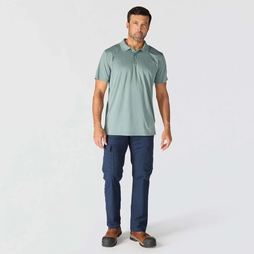 Force Sun Defender™ Herren-Polohemd mit Logo in lockerer Passform – Sonnenschutz-Hemden