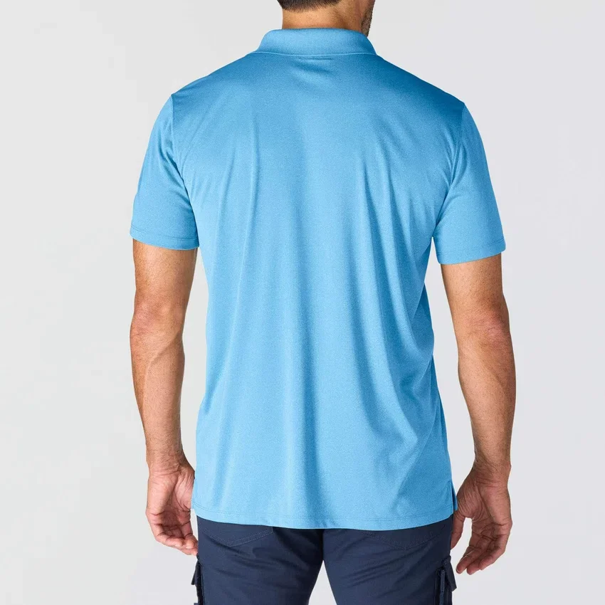 Force Sun Defender™ Herren-Polohemd mit Logo in lockerer Passform – Sonnenschutz-Hemden