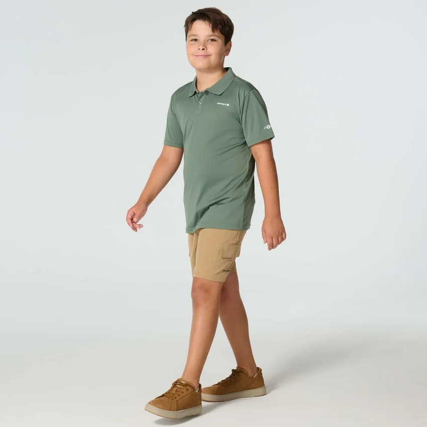 Force Sun Defender™ Kurzarm-Polo für Jungen (Kinder/Kleinkinder)