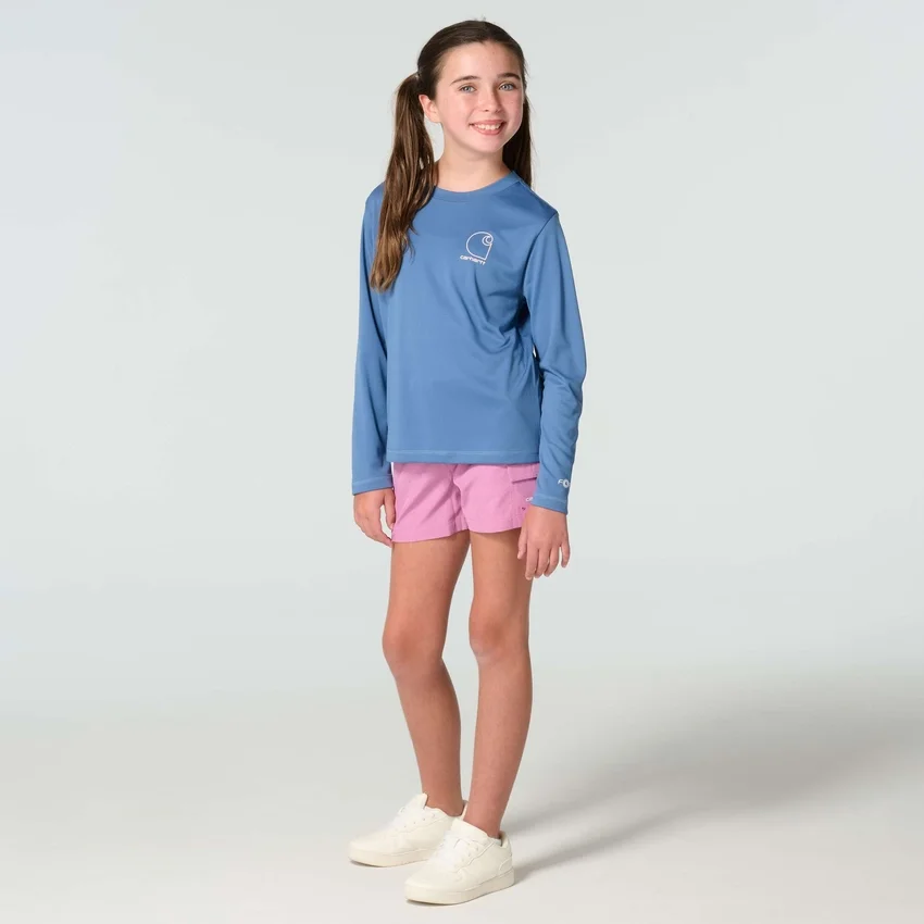 Force Sun Defender™ Langarm-Hemd für Mädchen (Kinder/Jugendliche)