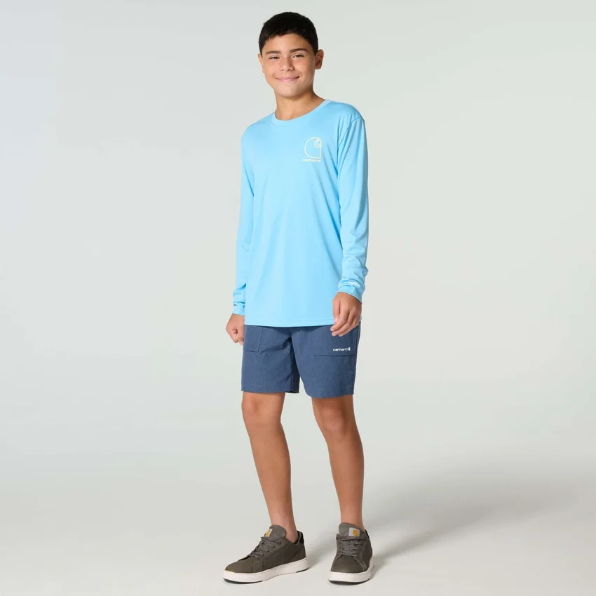 Force Sun Defender™ Langarm-T-Shirt für Jungen (Kinder/Jugendliche)