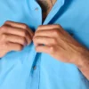 Force Sun Defender™ Langarmhemd für Herren, gewebt, lockere Passform – Sonnenschutz-Hemden