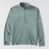 Force Sun Defender UPF 50+ feuchtigkeitsableitendes Halbzip-Pullover für Herren – Sonnenschutz-Hemden