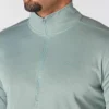 Force Sun Defender UPF 50+ feuchtigkeitsableitendes Halbzip-Pullover für Herren – Sonnenschutz-Hemden