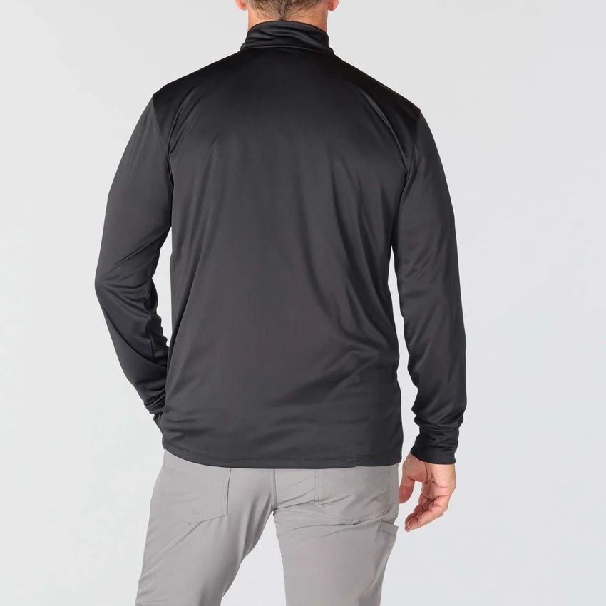 Force Sun Defender UPF 50+ feuchtigkeitsableitendes Halbzip-Pullover für Herren – Sonnenschutz-Hemden