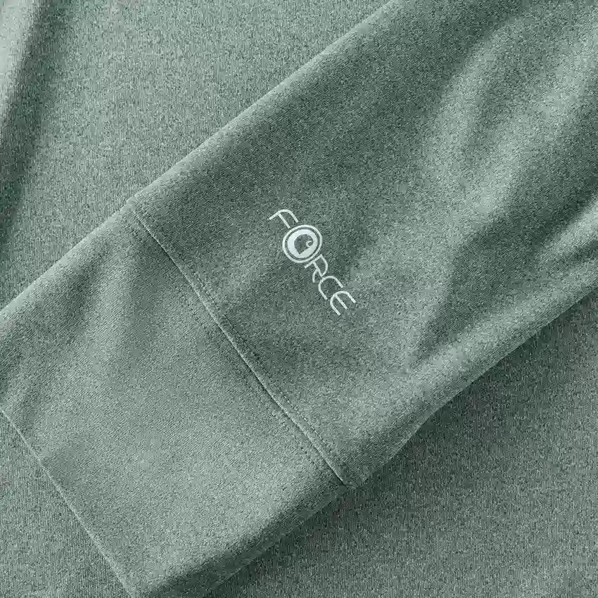 Force Sun Defender UPF 50+ feuchtigkeitsableitendes Halbzip-Pullover für Herren – Sonnenschutz-Hemden