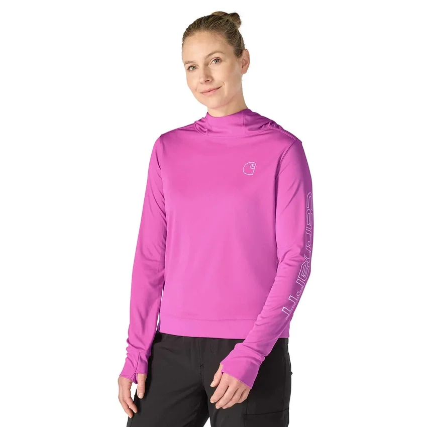 Force Sun Defender UPF 50+ Feuchtigkeitstransport-Hoodie für Damen – Hoodies mit Sonnenschutz