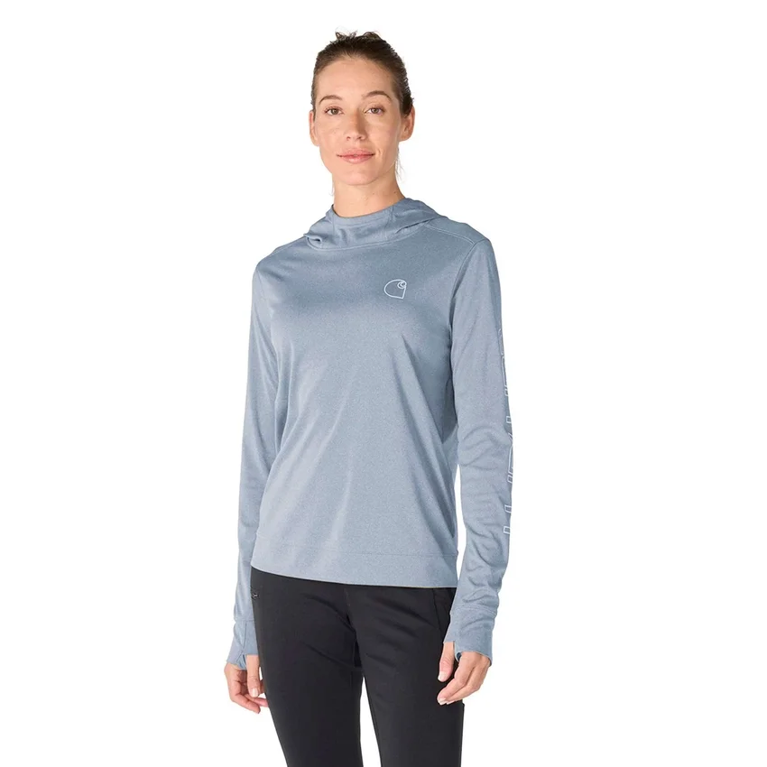 Force Sun Defender UPF 50+ Feuchtigkeitstransport-Hoodie für Damen – Hoodies mit Sonnenschutz