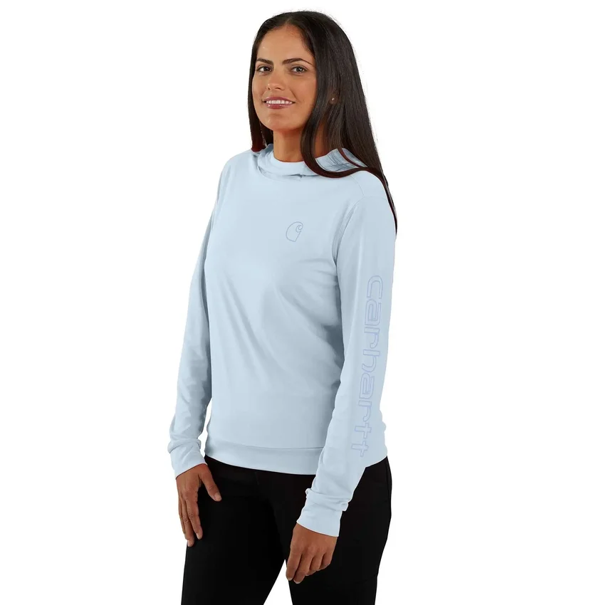Force Sun Defender UPF 50+ Feuchtigkeitstransport-Hoodie für Damen – Hoodies mit Sonnenschutz